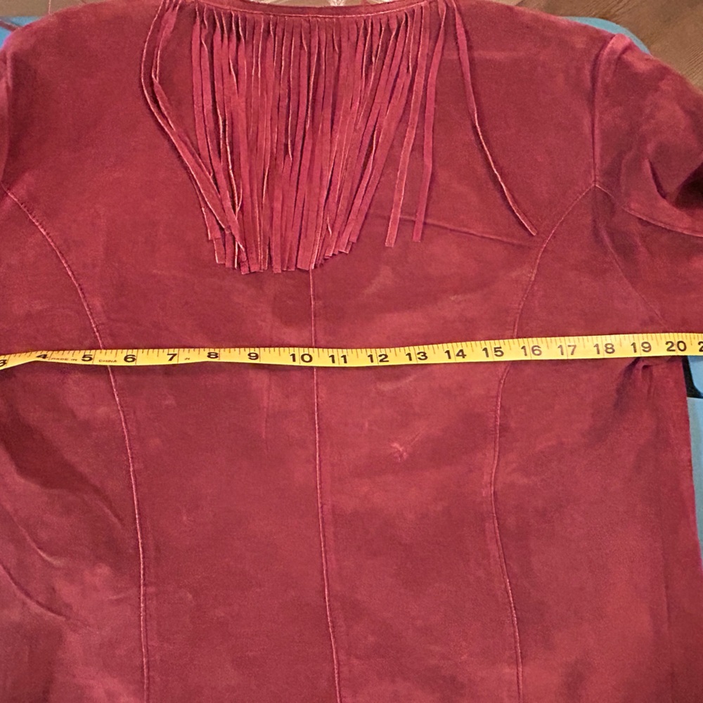 Vintage Bernardo Suede Jacket - Large - Picture 7 of 16